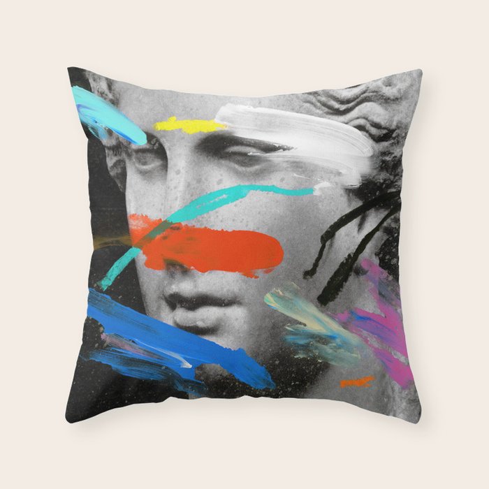 The Visuality of Mass Throw Pillow Gallery Image 1