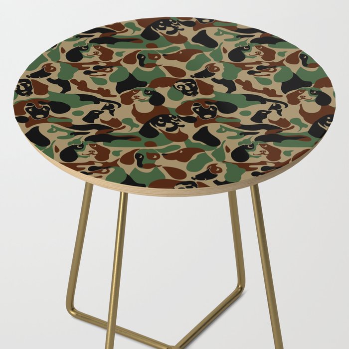 Dachshund  Camouflage Side Table Gallery Image 2