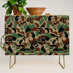 Dachshund  Camouflage Credenza Gallery Image 1