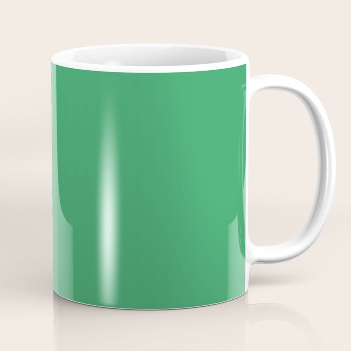 KELLY GREEN SOLID COLOR Coffee Mug Gallery Image 1