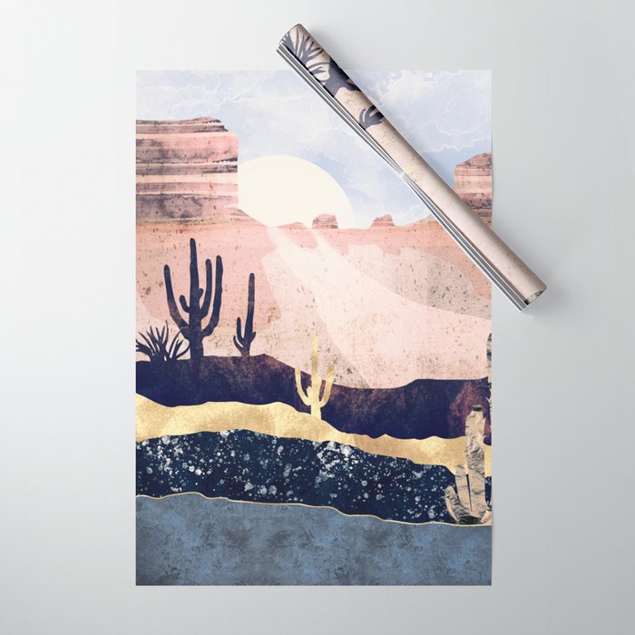 Autumn Desert Wrapping Paper Gallery Image 1