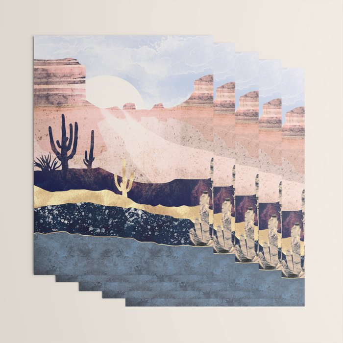 Autumn Desert Wrapping Paper Gallery Image 3