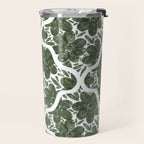 Green Petals Oasis Motif Travel Mug Gallery Image 2
