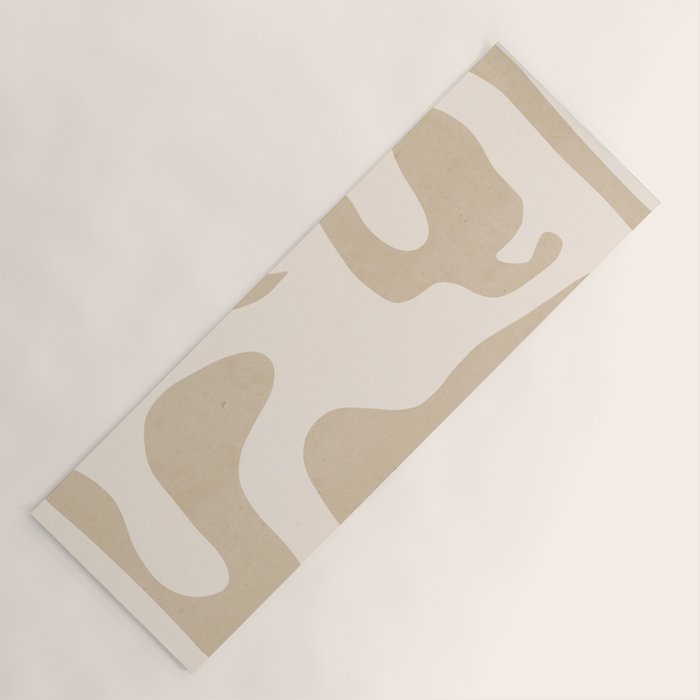 Modern Abstract Shapes 75 Yoga Mat Gallery Image 1