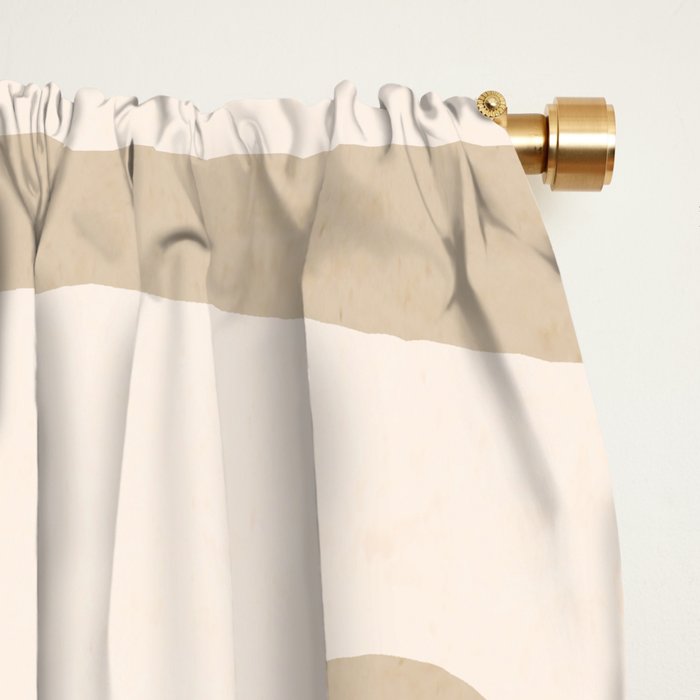 Modern Abstract Shapes 75 Window Curtain Gallery Image 2