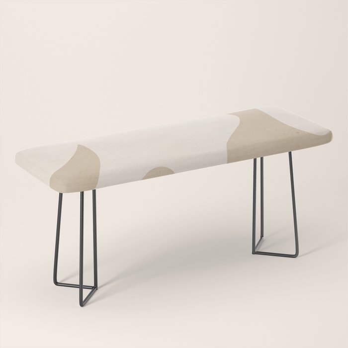 Modern Abstract Shapes 75 Bench Gallery Image 1