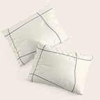 minimal geometric art Pillow Sham Gallery Image 3