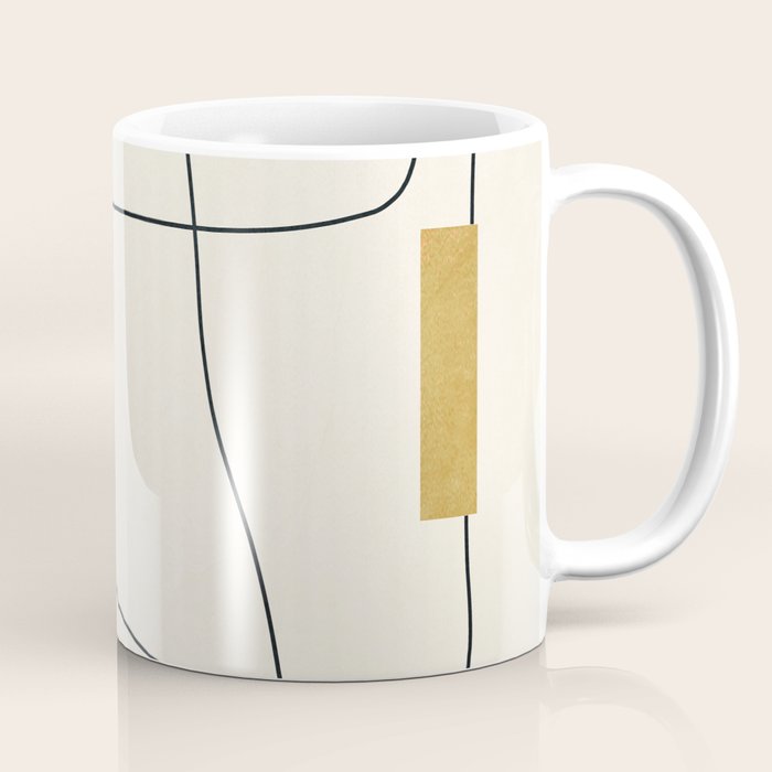minimal geometric art Coffee Mug Gallery Image 1