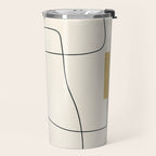 minimal geometric art Travel Mug Gallery Image 2
