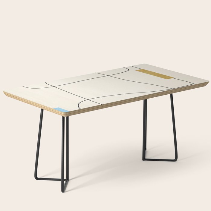 minimal geometric art Coffee Table Gallery Image 1