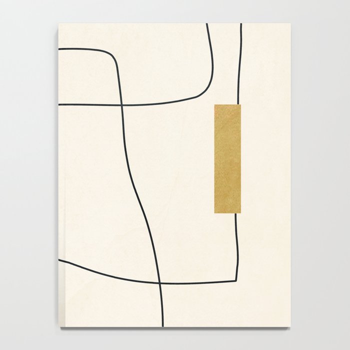 minimal geometric art Notebook Gallery Image 4