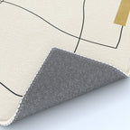 minimal geometric art Rug Gallery Image 4