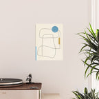 minimal geometric art Poster Gallery Image 2
