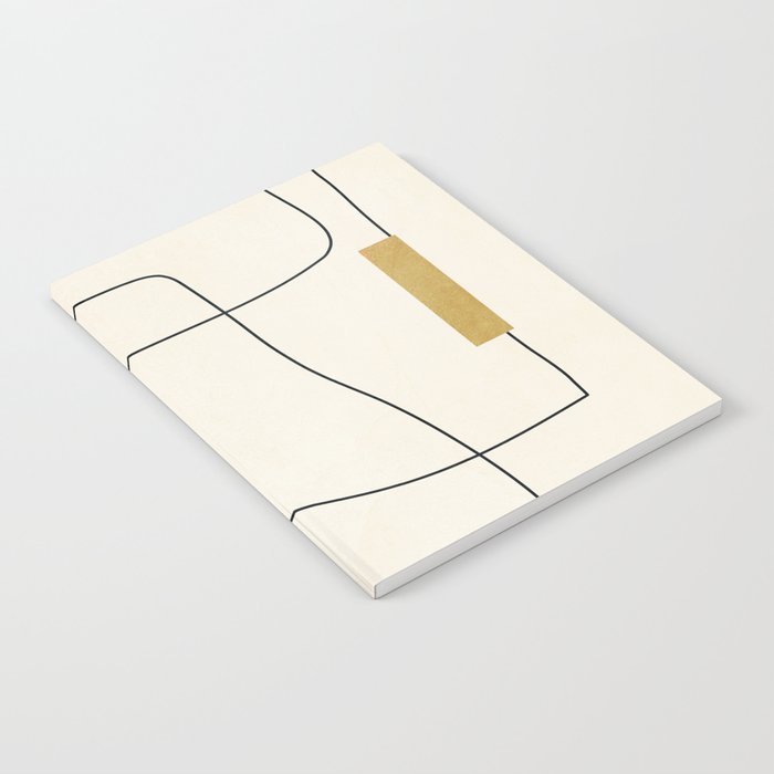 minimal geometric art Notebook Gallery Image 2