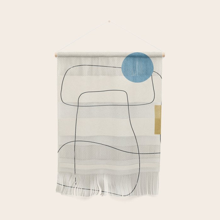 minimal geometric art Wall Hanging Gallery Image 1
