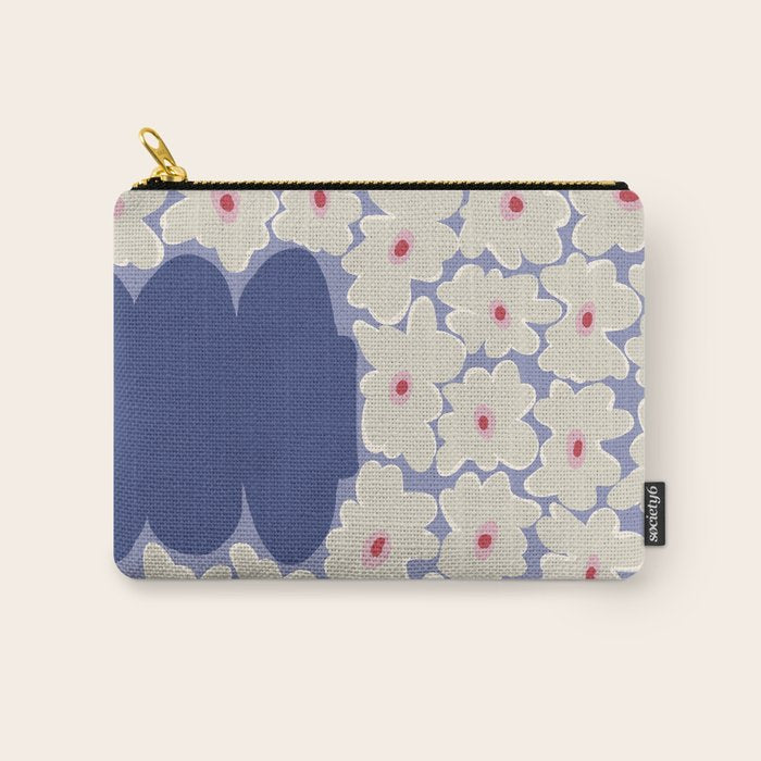 Little Daisy Vase Carry All Pouch Gallery Image 1