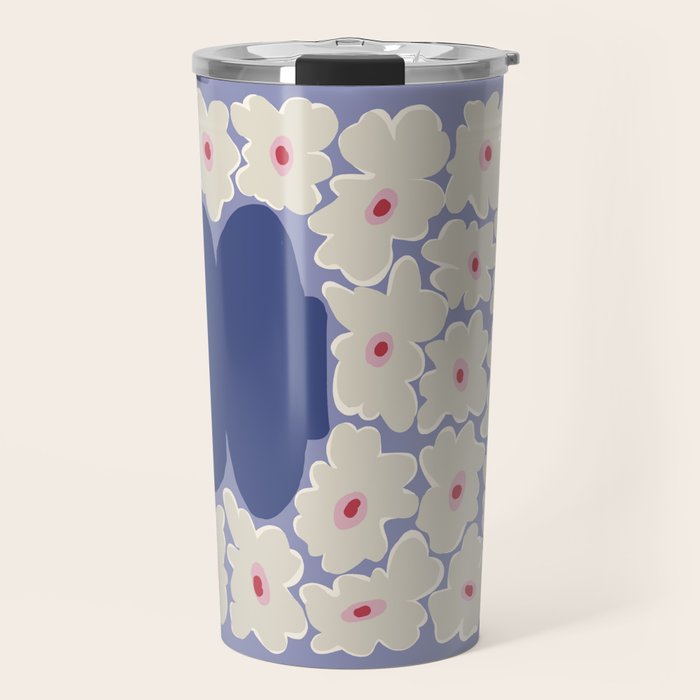 Little Daisy Vase Travel Mug Gallery Image 1