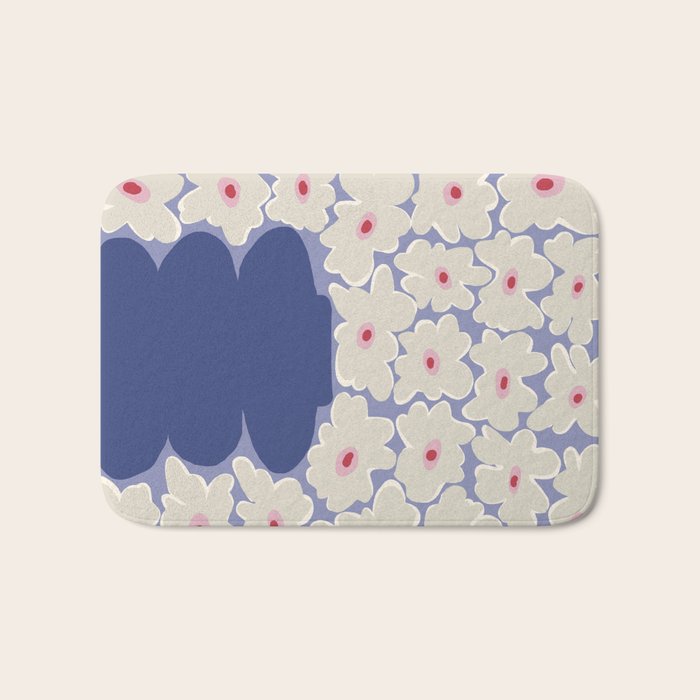 Little Daisy Vase Bath Mat Gallery Image 1