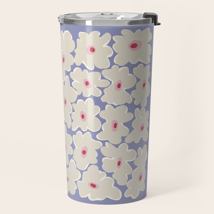 Little Daisy Vase Travel Mug Gallery Image 2