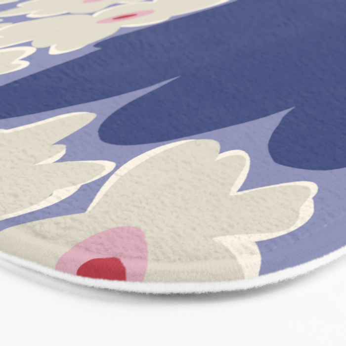 Little Daisy Vase Bath Mat Gallery Image 3