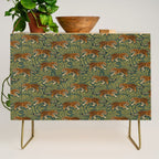 Tigers - forest and fern Credenza Gallery Image 1
