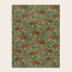 Tigers - forest and fern Notebook Gallery Image 4
