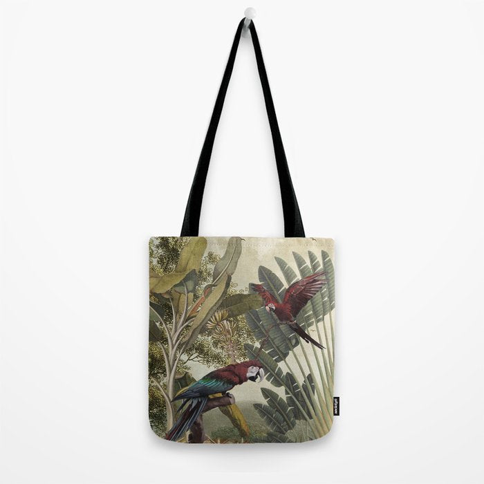 Parrot Garden Tote Bag Gallery Image 2