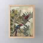 Parrot Garden Mini Art Print Gallery Image 1