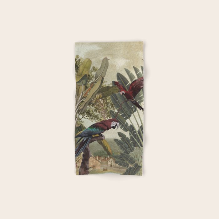 Parrot Garden Bath Towel Gallery Image 1