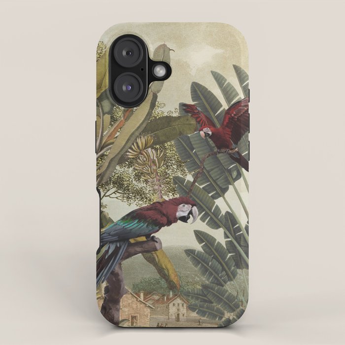 Parrot Garden iPhone Case Gallery Image 1
