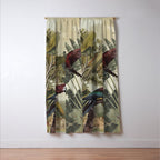 Parrot Garden Window Curtain Gallery Image 3