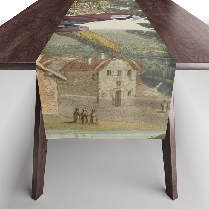 Parrot Garden Table Runner Gallery Image 1