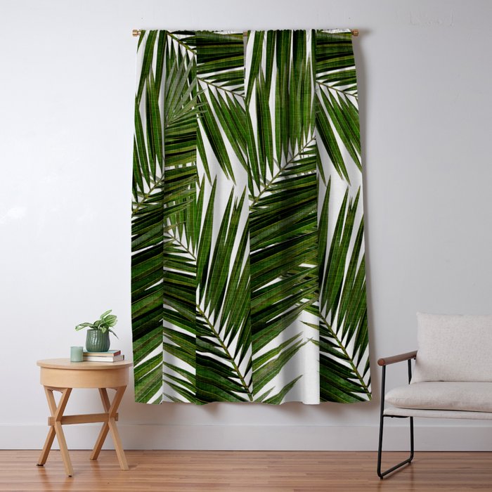 Palm Leaf III Window Curtain Gallery Image 1