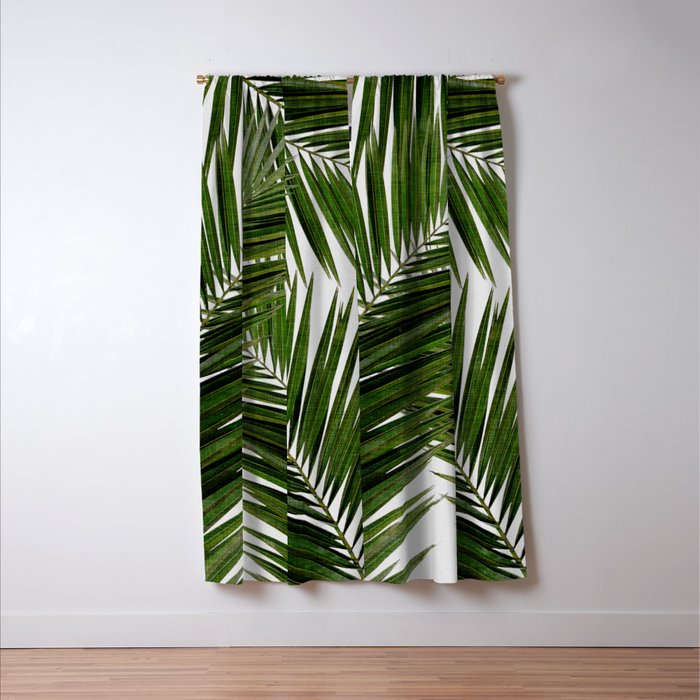 Palm Leaf III Window Curtain Gallery Image 3