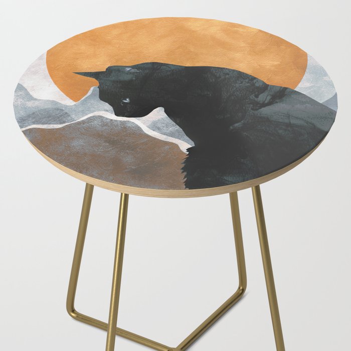 Black Cat Side Table Gallery Image 2