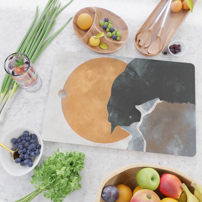 Black Cat Cutting Board Gallery Image 2