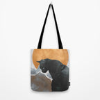 Black Cat Tote Bag Gallery Image 2