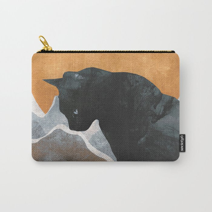 Black Cat Carry All Pouch Gallery Image 1