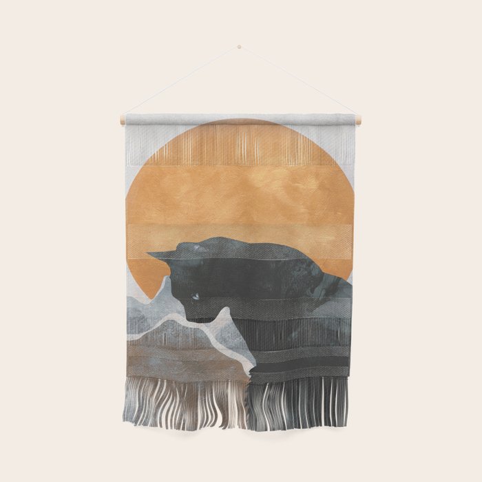 Black Cat Wall Hanging Gallery Image 1