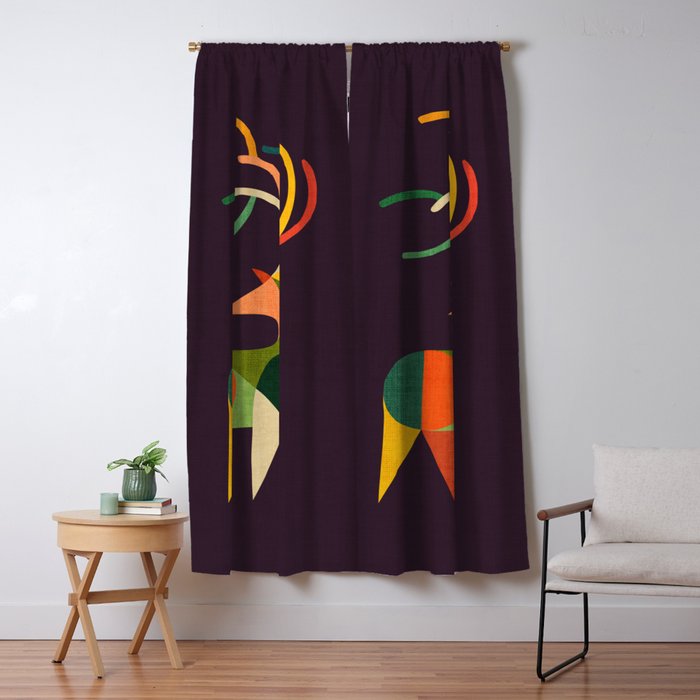 Antler Window Curtain Gallery Image 5