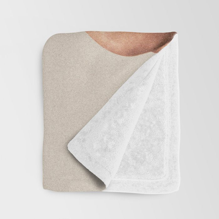 These Boots - Neutral Beige Throw Blanket Gallery Image 3