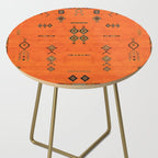 Oriental Traditional Moroccan Berber Rug Artwork Side Table Gallery Image 2