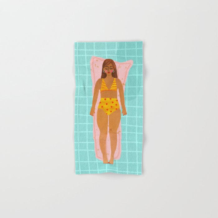 Swimming in Blue Towels Gallery Image 1