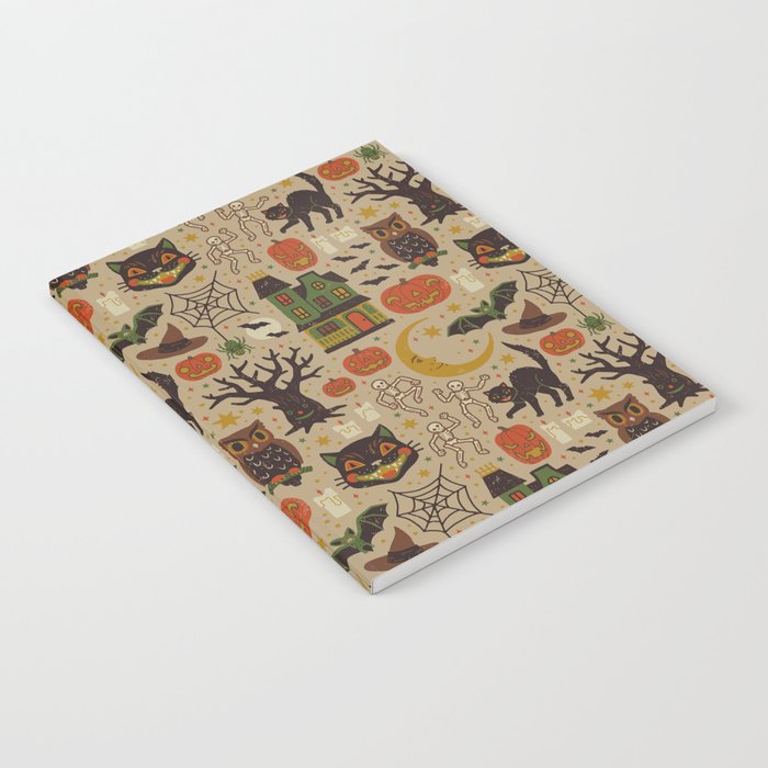 Vintage Halloween Notebook Gallery Image 2