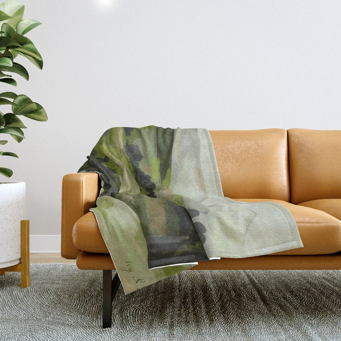 Landscape Throw Blanket Gallery Image 1