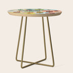 Mid-Century Modern Art 1.3 -  Graffiti Style Side Table Gallery Image 1