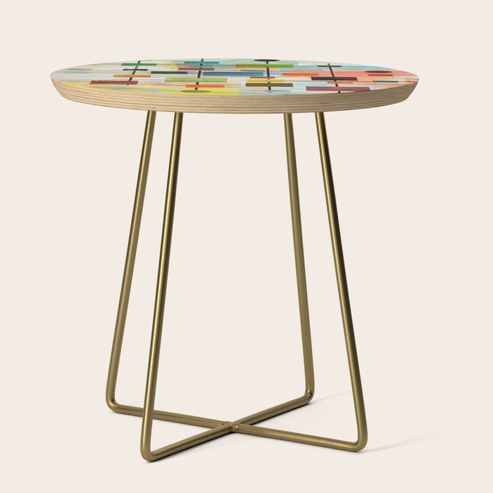 Mid-Century Modern Art 1.3 -  Graffiti Style Side Table Gallery Image 1