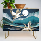 Midnight Cranes Credenza Gallery Image 1