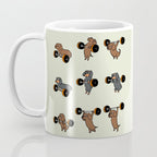 Olympic Lifting Dachshund Coffee Mug Gallery Image 3