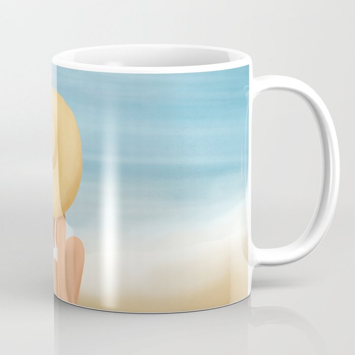 Beach Morning Coffee Mug Gallery Image 1